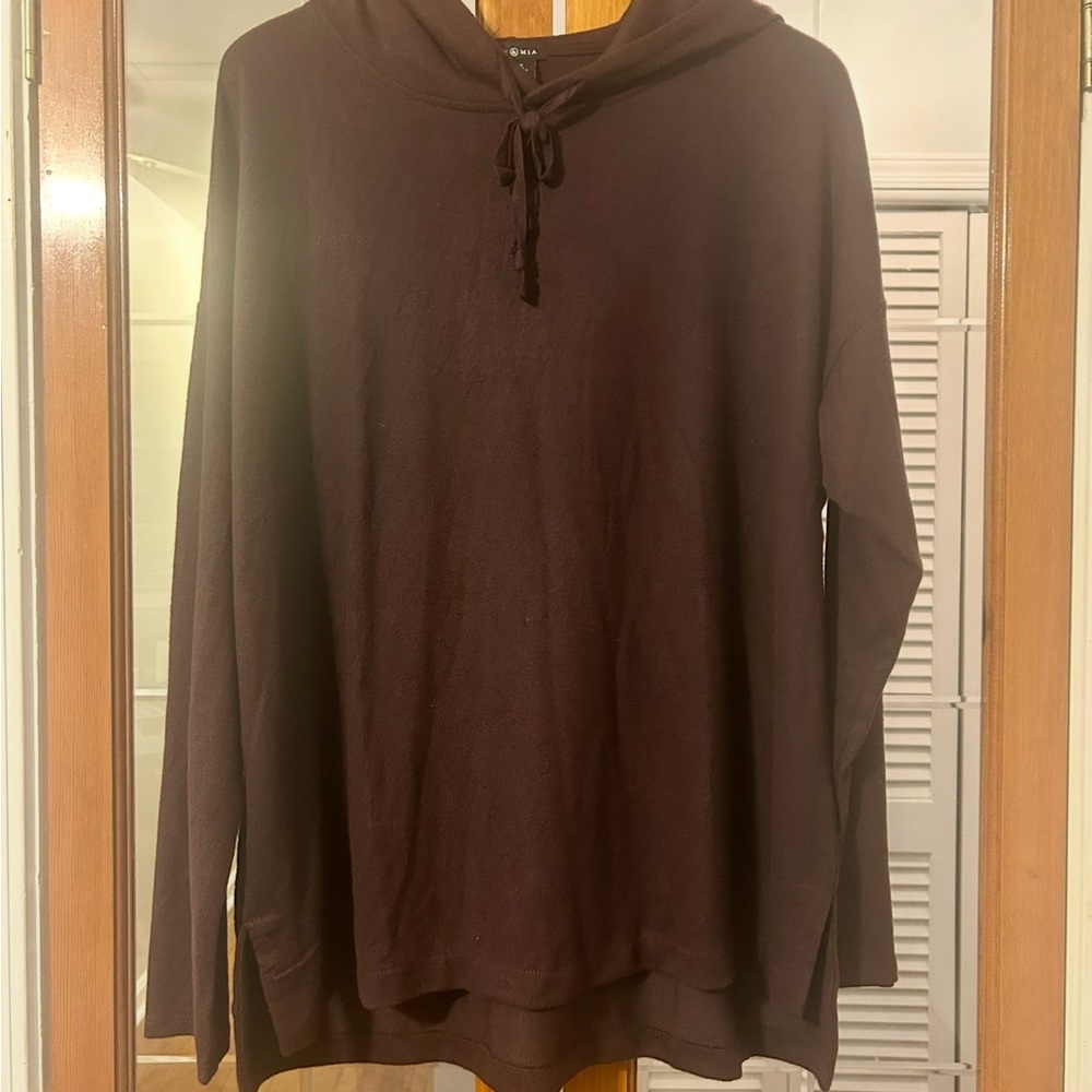 Maroon Hoodie Sweater